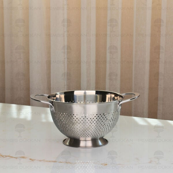 Gastro 18cm Ayaklı 18/10 Paslanmaz Çelik Süzgeç