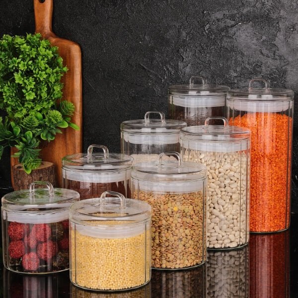 8Lİ OLİD ERZAK KAVANOZ SET (HJ169-170-171-172)