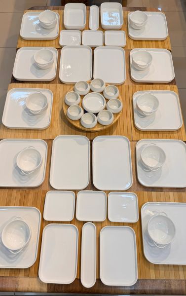 BAMBU & PORSELEN KAHVALTI SET NO 2 (KİŞİ ADEDİNİ SEÇİNİZ)
