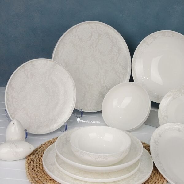 HERA 6 KİŞİLİK 28 PARÇA YEMEK TAKIMI