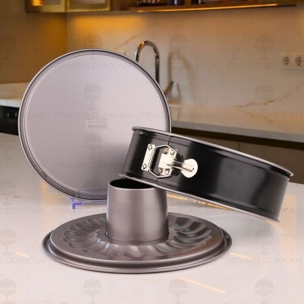 KAİSER INSPİRATİON B BORULU KELEPÇELİ KEK KALIBI 26CM