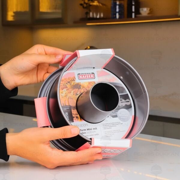 KAİSER INSPİRATİON B BORULU KELEPÇELİ KEK KALIBI 20CM