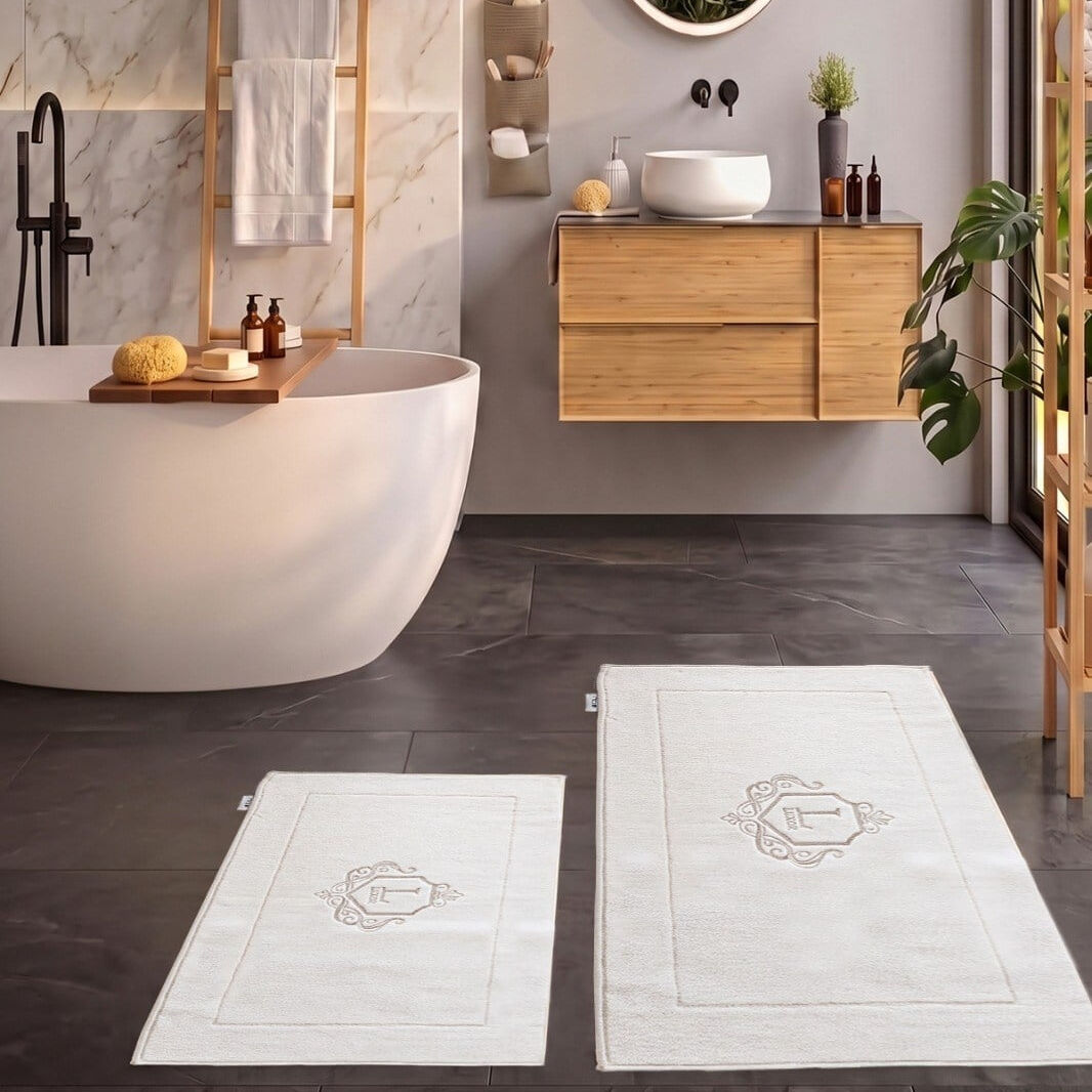 Luxor Ekru - 40x60-60x100 Paspas Set