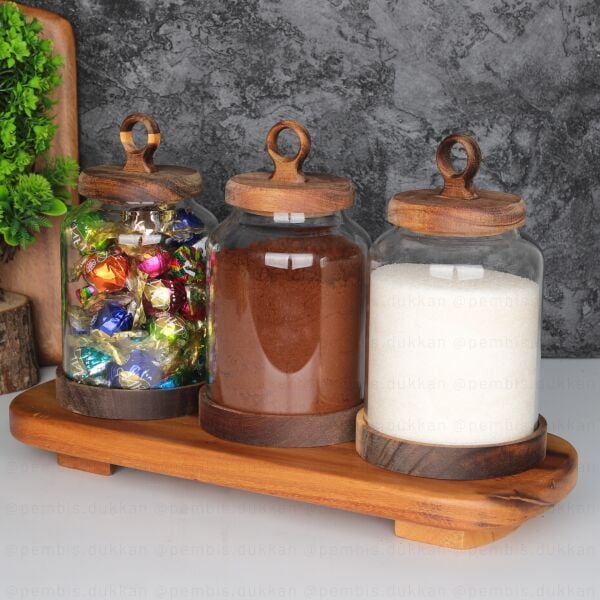 OVAL AKASYA ALTLIKLI LİLY KOMBİN SET NO 1