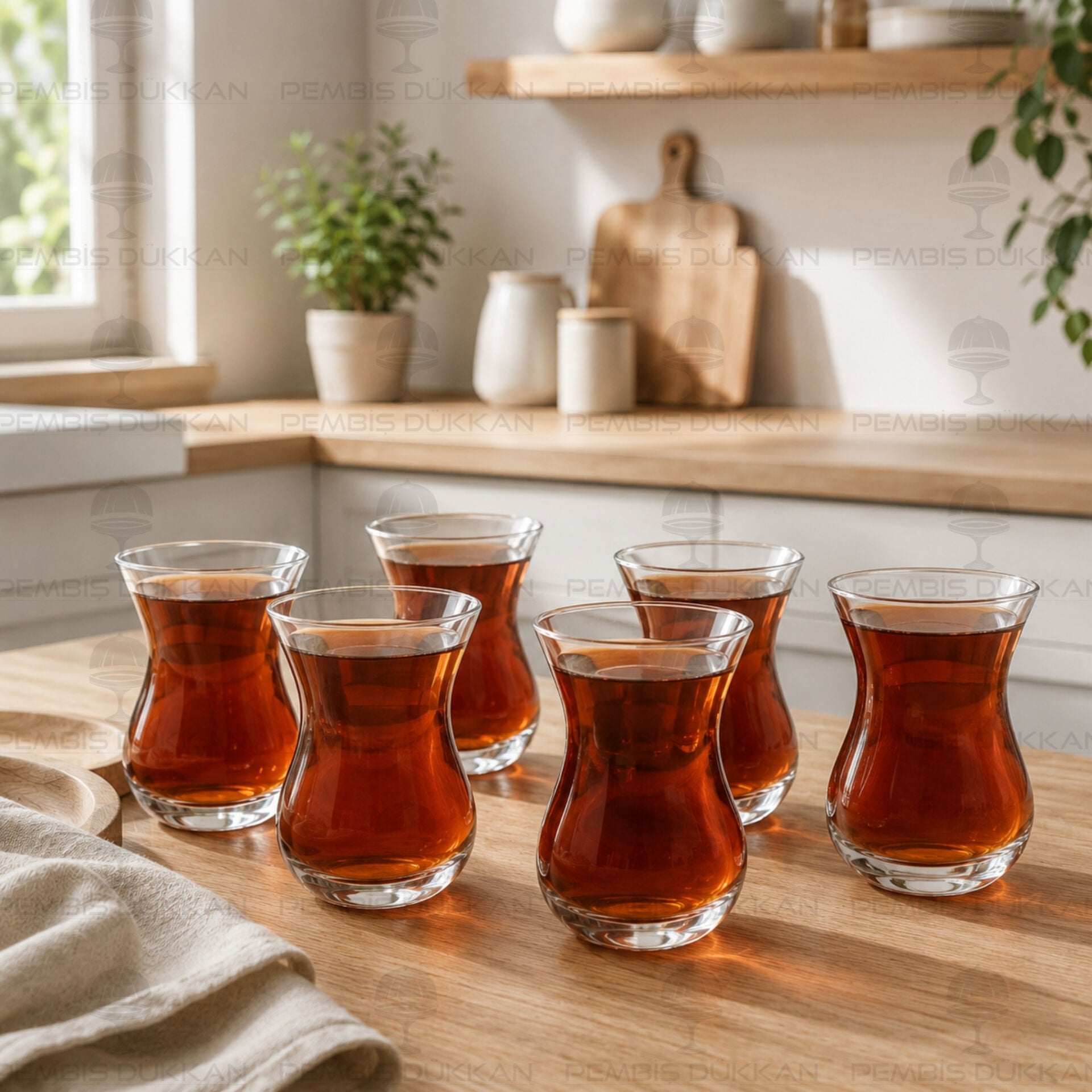 Beykoz Crystallin 185 Cc 6lı Çay Bardak (64051)