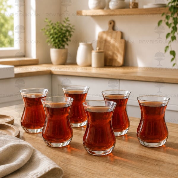 Beykoz Crystallin 145 cc 6'lı Çay Bardak 64031