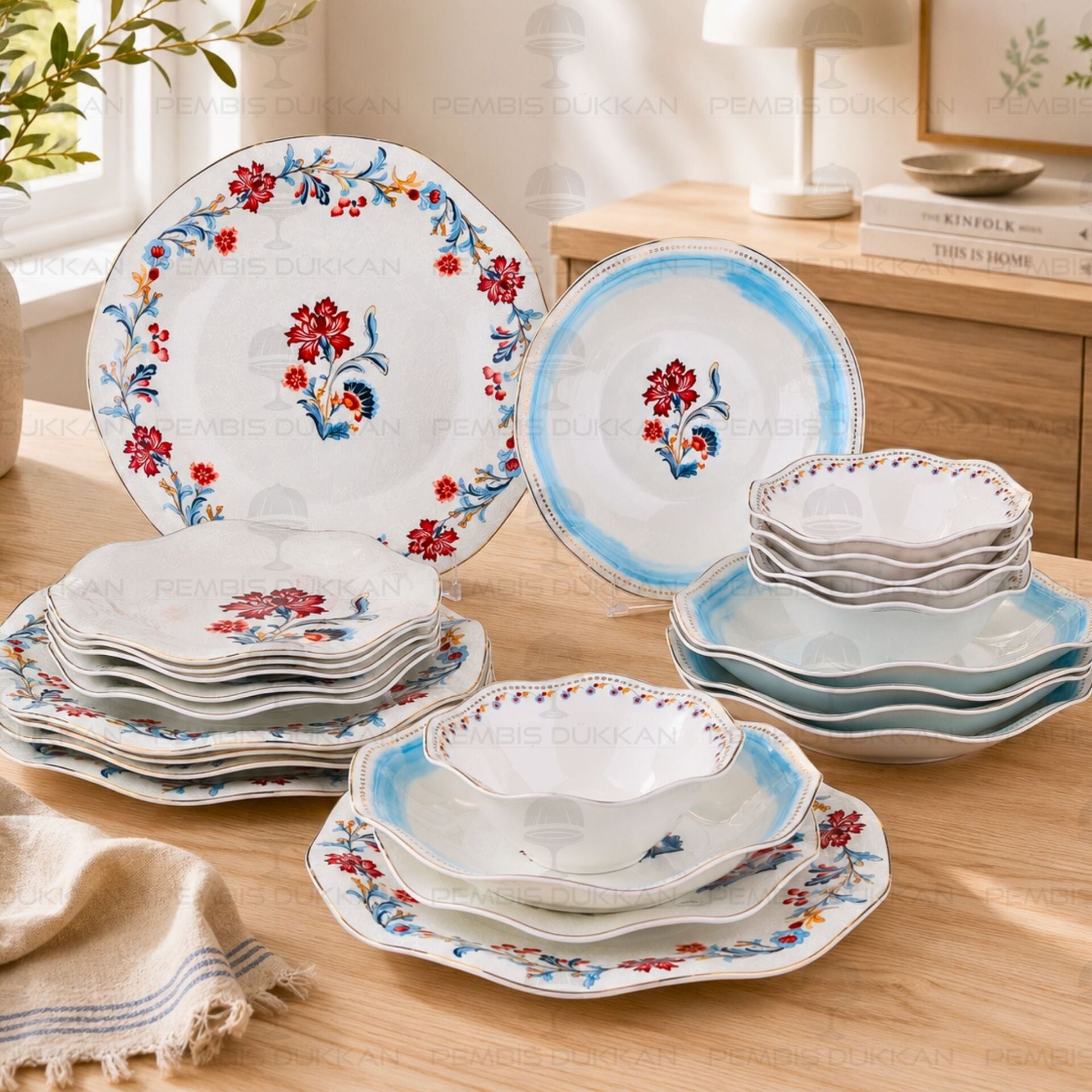 6 KİŞİLİK 24 PARÇA PALACE BREEZE YEMEK TAKIMI