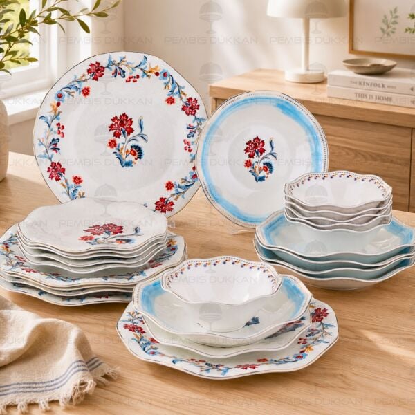 6 KİŞİLİK 24 PARÇA PALACE BREEZE YEMEK TAKIMI
