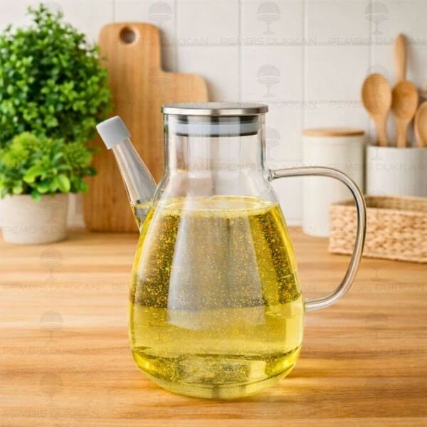 TESS METAL KAPAKLI 1000ML YAĞDANLIK (GLA016)