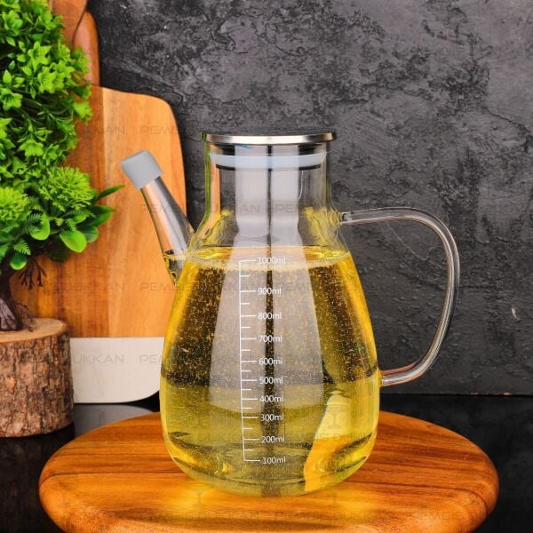 TESS METAL KAPAKLI 1000ML YAĞDANLIK (GLA016)