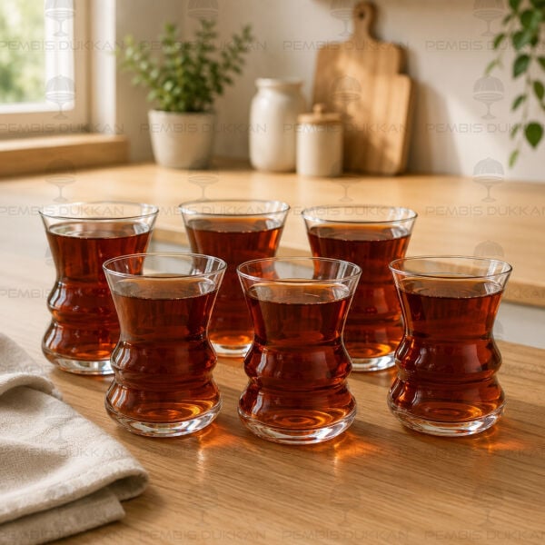 İron Crystallin 200 Cc 6lı Çay Bardak (22719)