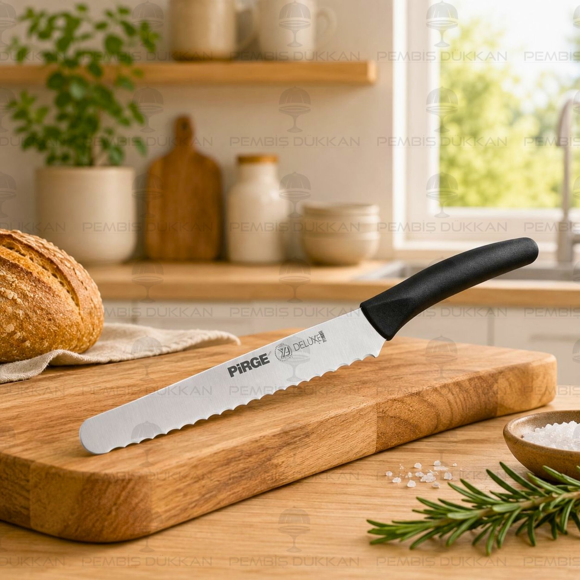 PİRGE DELUXE EKMEK BIÇAĞI 18CM - 71483