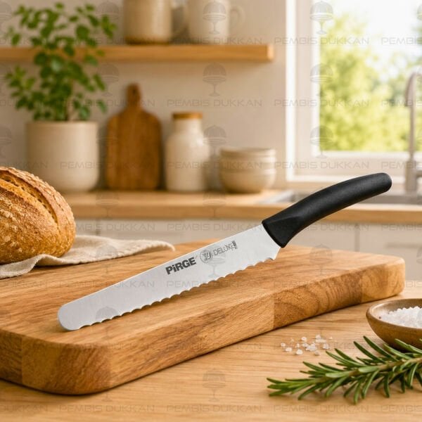 PİRGE DELUXE EKMEK BIÇAĞI 18CM - 71483