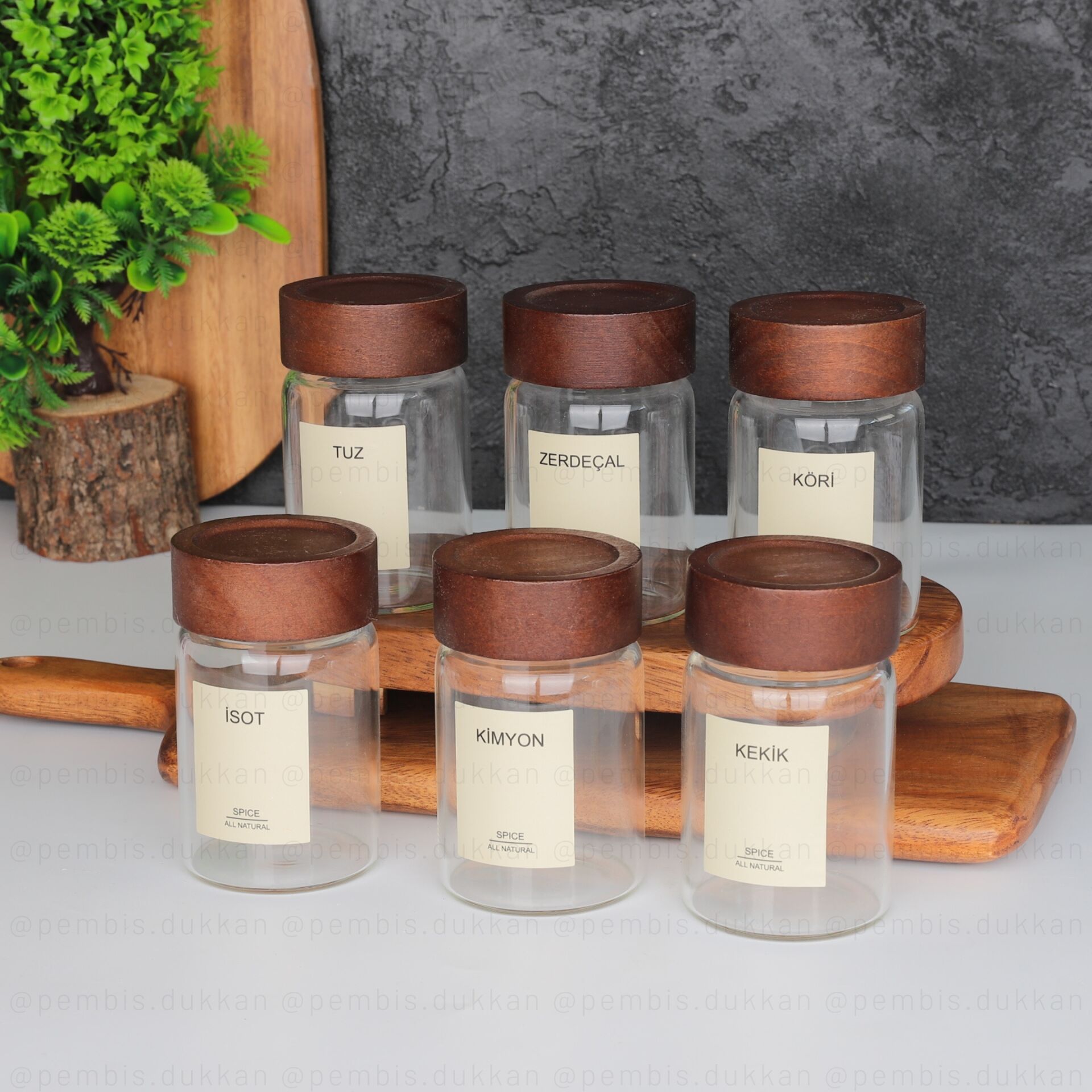 6LI 240 ML AKASYA KAPAKLI STROKKA BAHARATLIK 70912