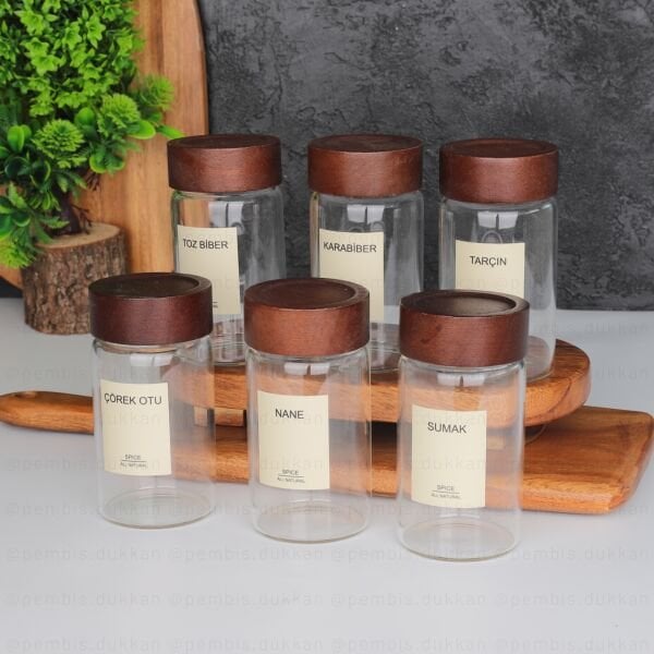 6LI 300 ML AKASYA KAPAKLI STROKKA BAHARATLIK 70913