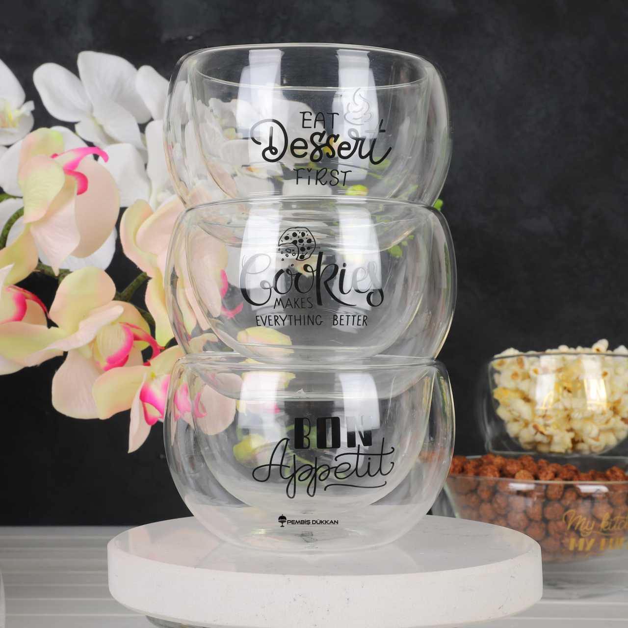 (13797) CİDARLI PERO BLACK DERİN KASE 300ML