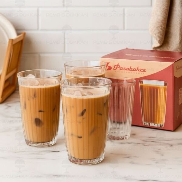 4LÜ JOY BÜYÜK BOY SU & MEŞRUBAT BARDAĞI (520215)