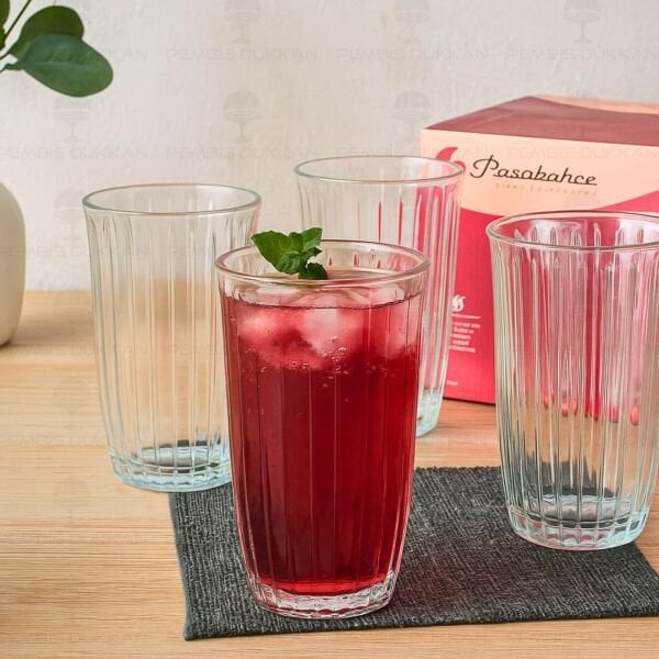 4LÜ JOY BÜYÜK BOY SU & MEŞRUBAT BARDAĞI (520215)