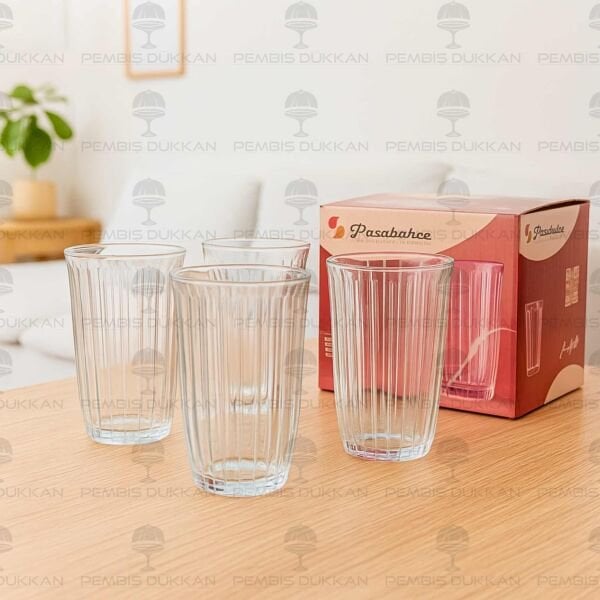 4LÜ JOY BÜYÜK BOY SU & MEŞRUBAT BARDAĞI (520215)