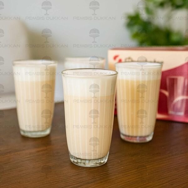 4LÜ JOY BÜYÜK BOY SU & MEŞRUBAT BARDAĞI (520215)