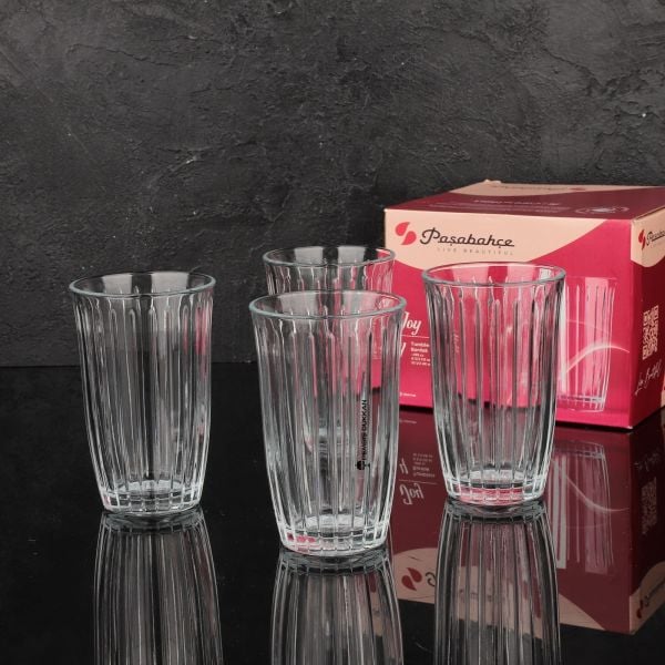 4LÜ JOY ORTA BOY SU & MEŞRUBAT BARDAĞI (520115)