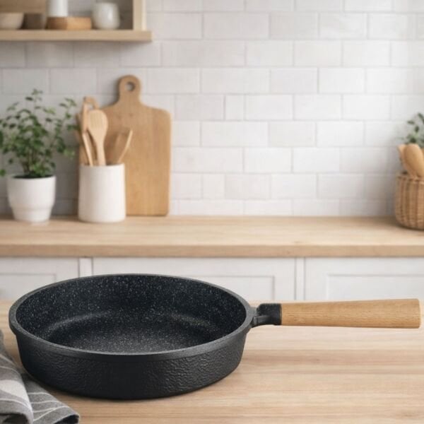 FALEZ 32CM BLACK LİNE DÖKÜM TAVA