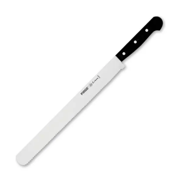 Pirge Creme Geniş Pasta Bıçağı Dişli 30 Cm 71474
