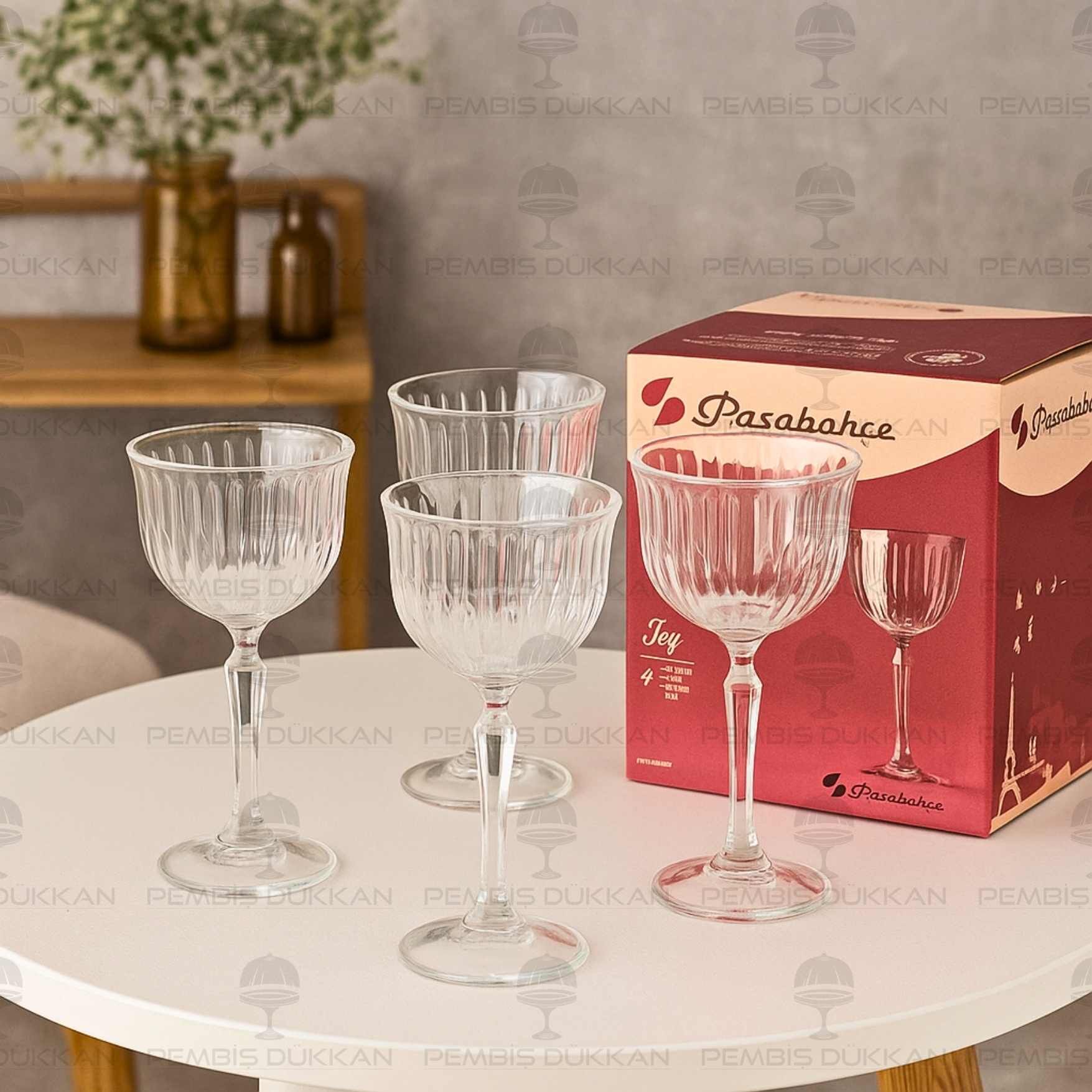 4LÜ JOY AYAKLI KÜÇÜK KADEH (440290)