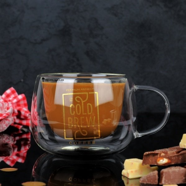 (13790) CİDARLI PERO GOLD FORM FİNCAN 300ML