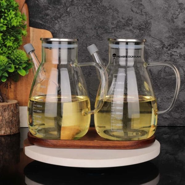 AKASYA ALTLIKLI, 2Lİ TESS METAL YAĞDANLIK SET (GLA016 + 7B109)