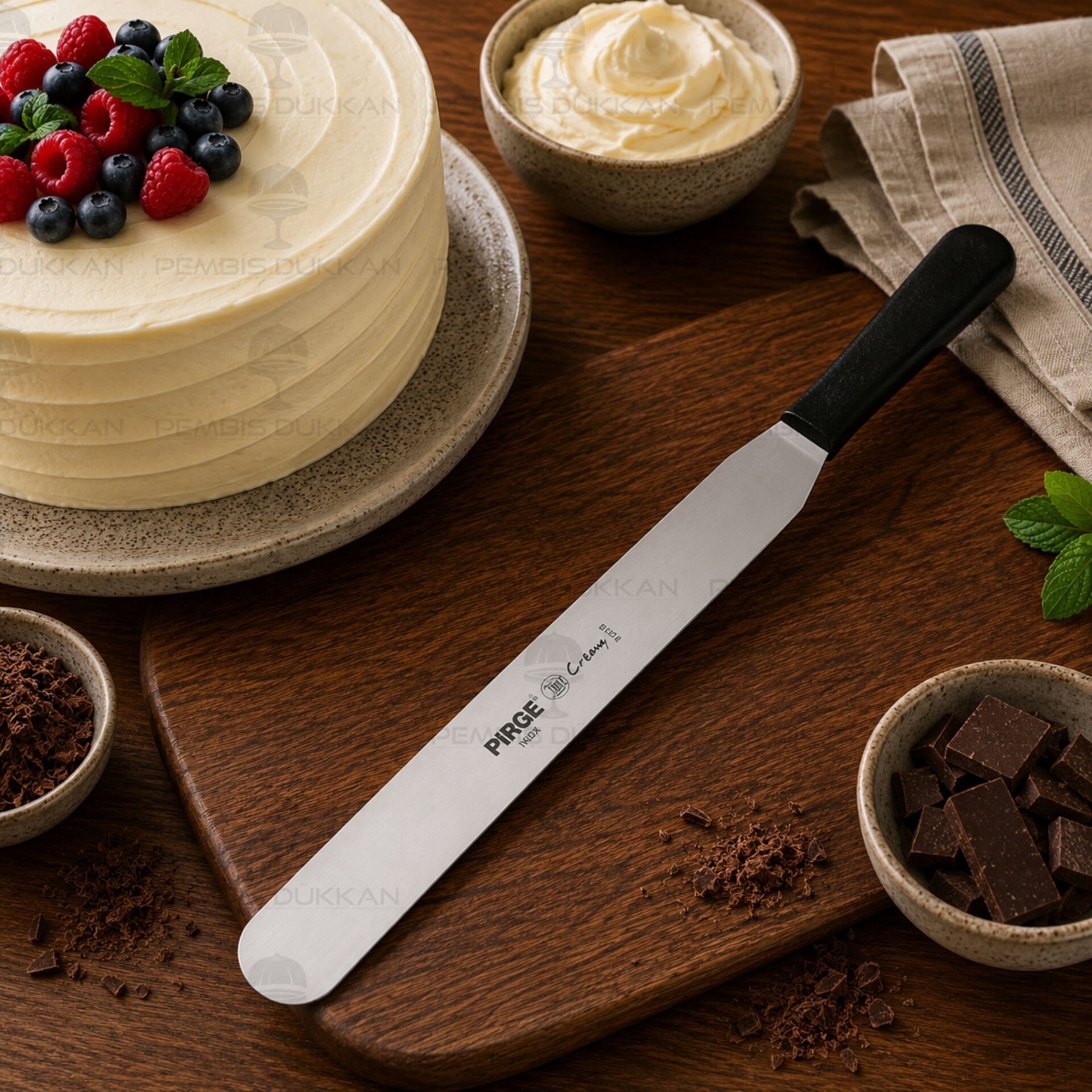 CREME PASTA PALETİ 25CM - 71211