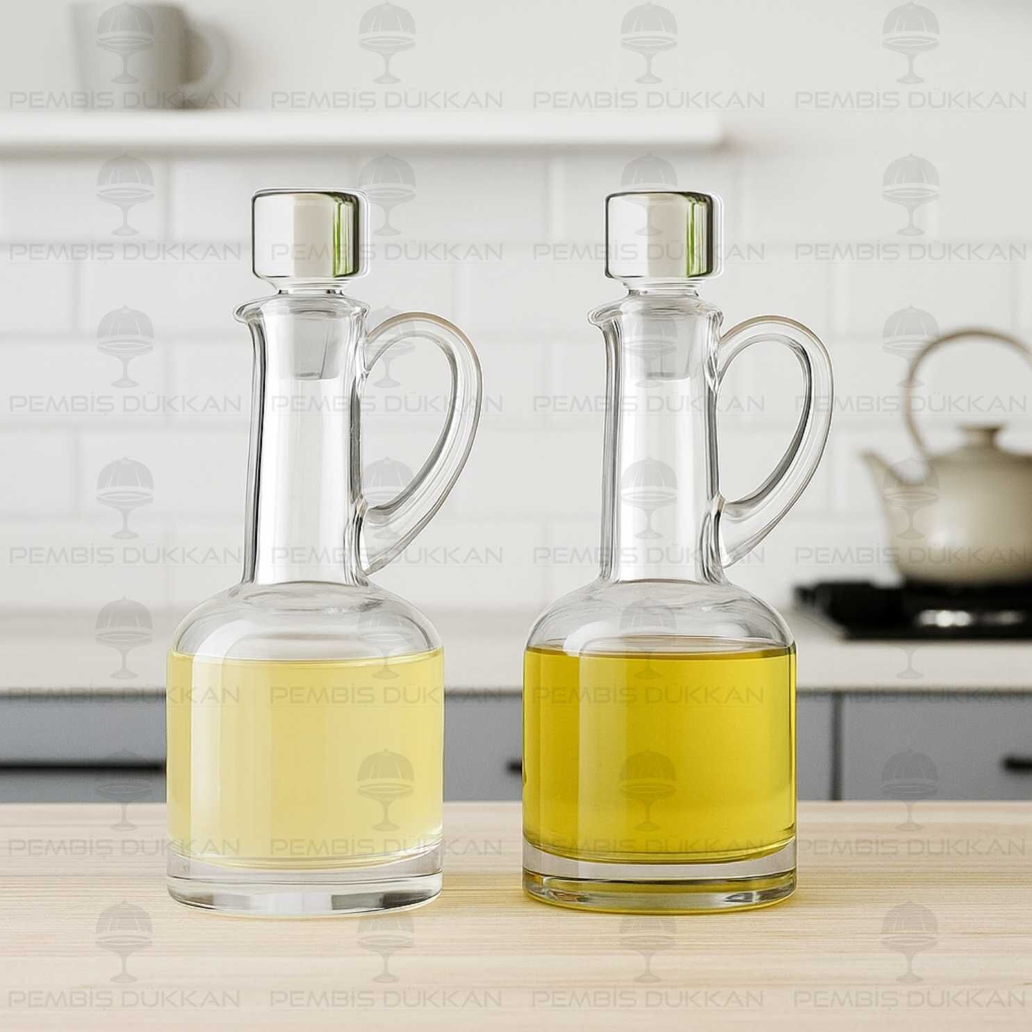 2Lİ MYTLENE KRİSTAL CAM YAĞDANLIK (90690)