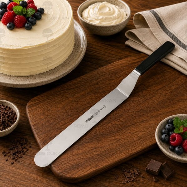 CREME PASTA PALETİ KIVRIK 20CM 71204