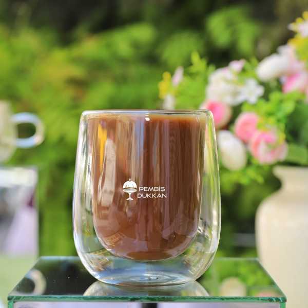 (12470) CİDARLI KULPSUZ KUPA 300ML