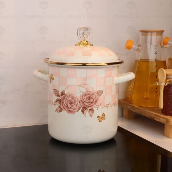 ROSADORA EMAYE 16CM KUŞKONMAZ BAKRAÇ