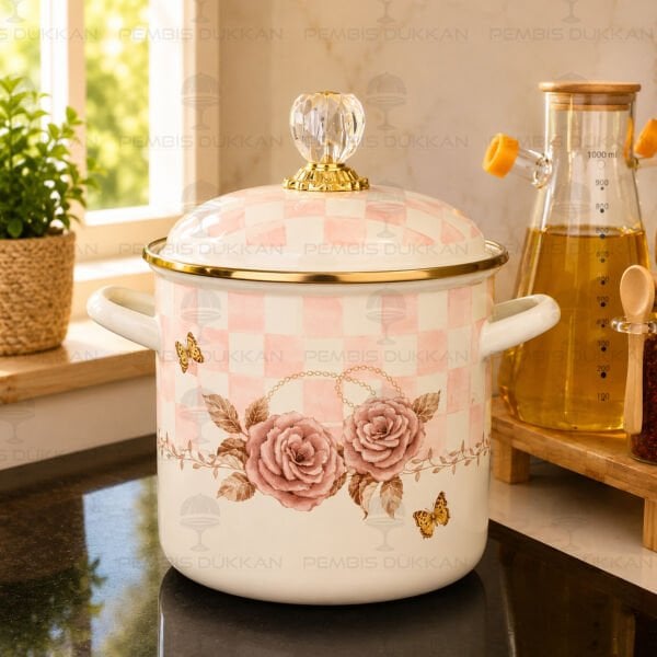 ROSADORA EMAYE 16CM KUŞKONMAZ BAKRAÇ