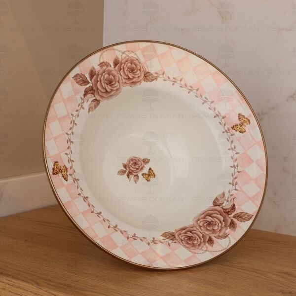 ROSADORA EMAYE 30CM AYAKLI MEYVELİK