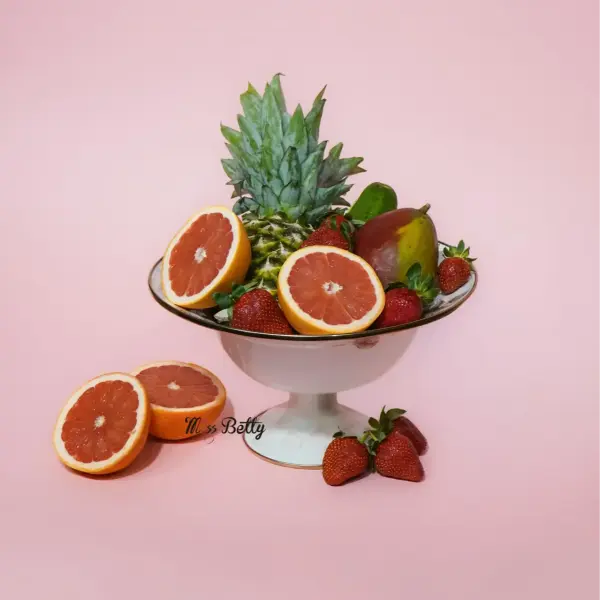 ROSADORA EMAYE 30CM AYAKLI MEYVELİK
