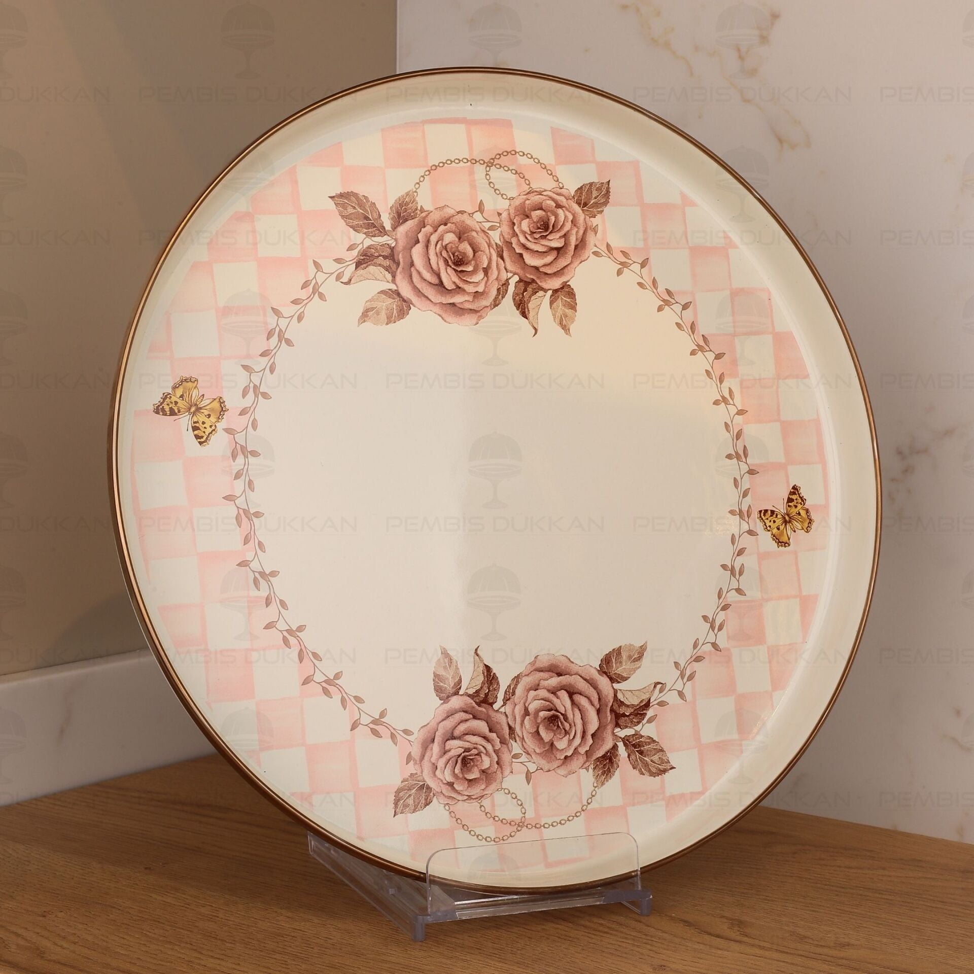 ROSADORA EMAYE 32CM SUNUM TEPSİ