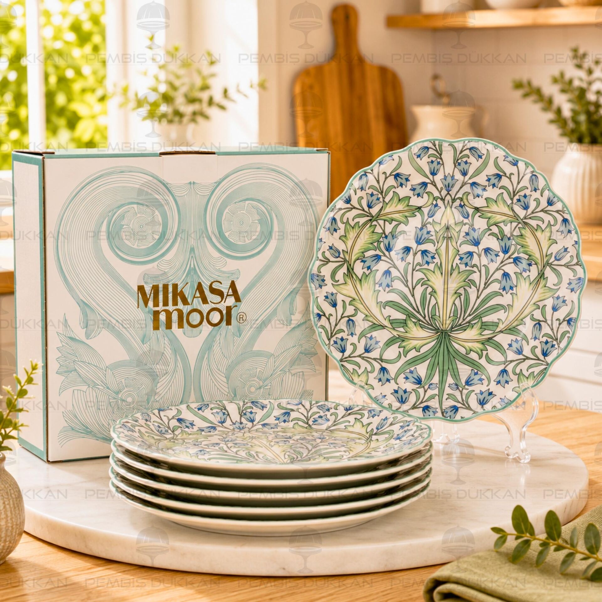 LUNARİA 6LI PASTA TABAĞI TAKIMI