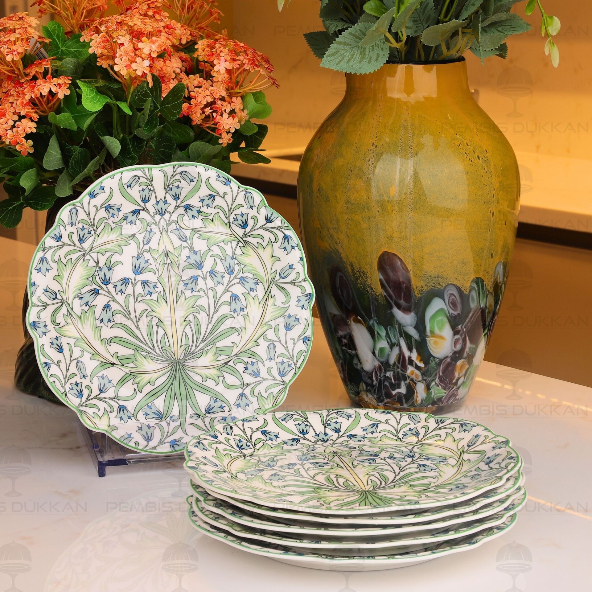 LUNARİA 6LI SERVİS TABAĞI TAKIMI