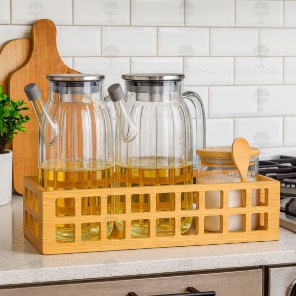 3LÜ KAFES KASALI, OCAK YANI YAĞDANLIK KOMBİN SET (GLA01 + 0109)