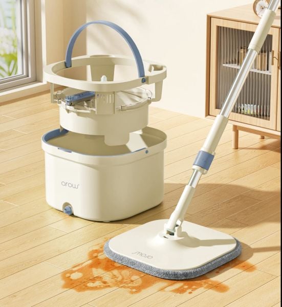 KREM MASTER, KİRLİ & TEMİZ SUYU AYIRMA TEMİZLİK MOPU