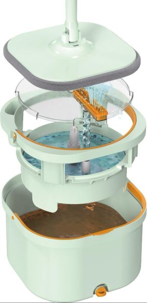 KREM MASTER, KİRLİ & TEMİZ SUYU AYIRMA TEMİZLİK MOPU