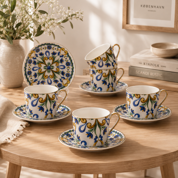 PROVENCE 6 KİŞİLİK ÇAY FİNCAN TAKIMI