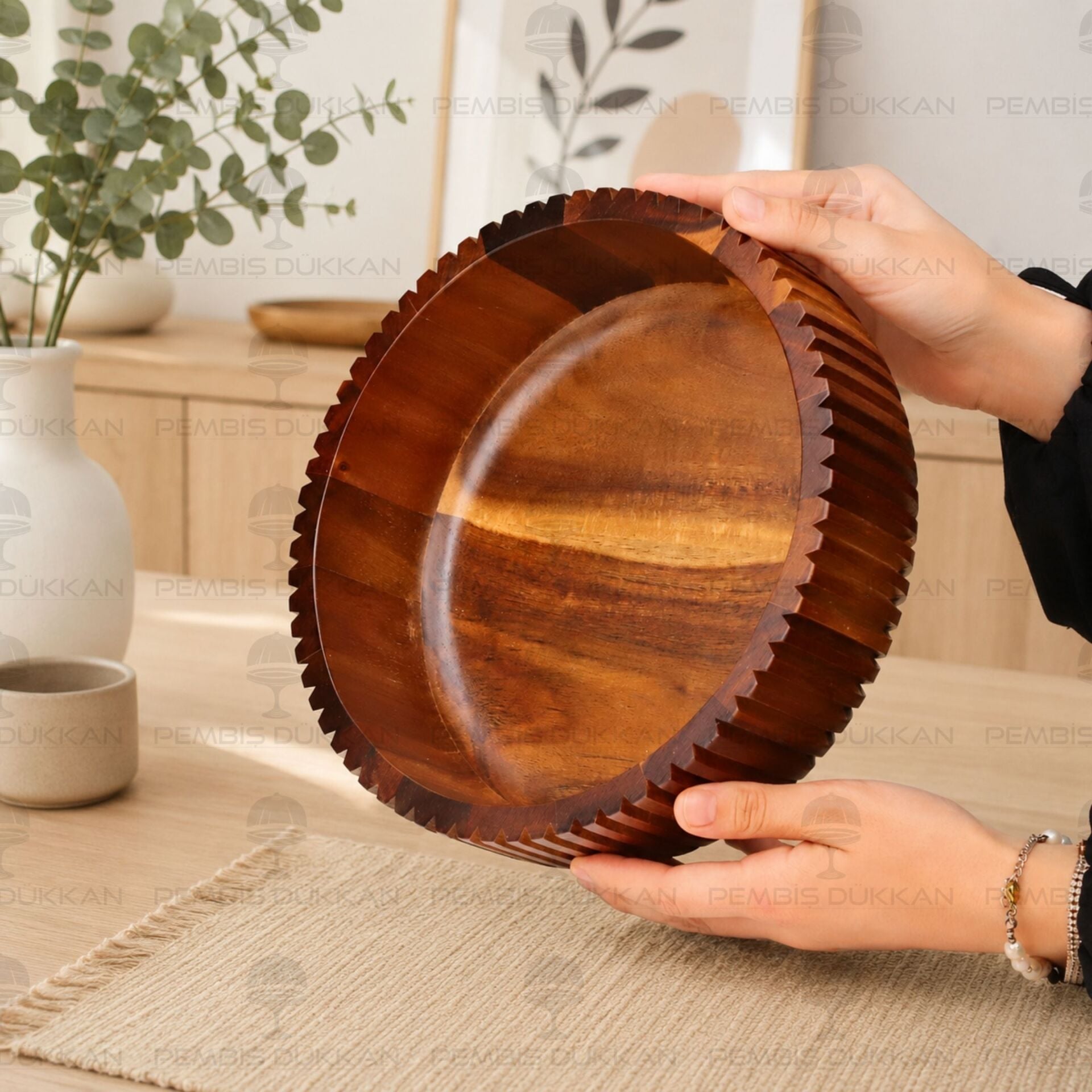 Akasya 26 cm Tırtıklı Kase 7B269