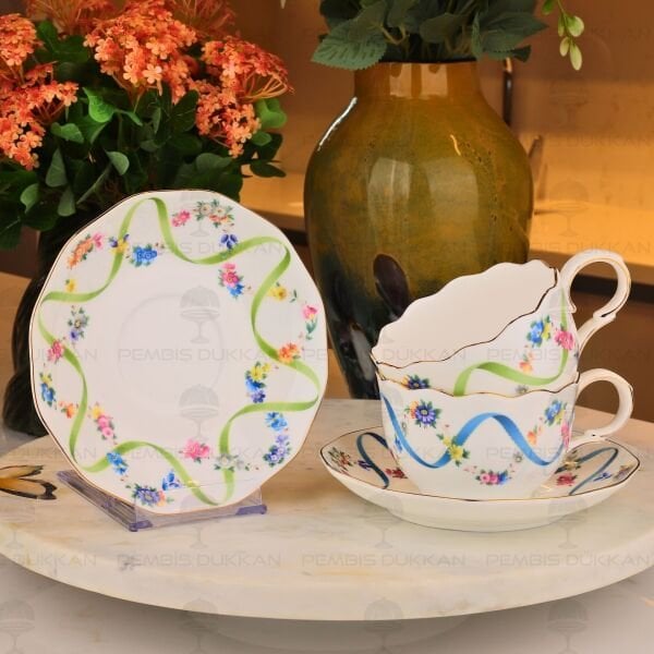 ROMANTİC CHARM 2 KİŞİLİK ÇAY FİNCAN TAKIMI