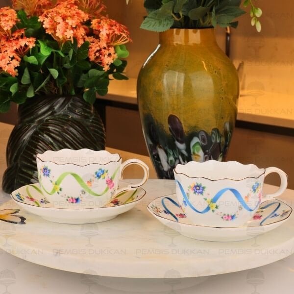 ROMANTİC CHARM 2 KİŞİLİK ÇAY FİNCAN TAKIMI