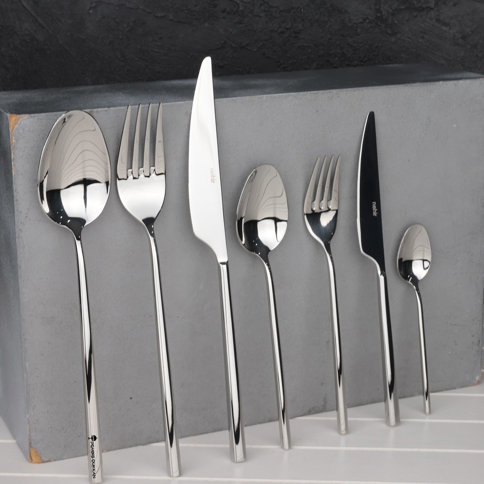 NEHİR GLORİA 84 PARÇA SADE ÇKB SET
