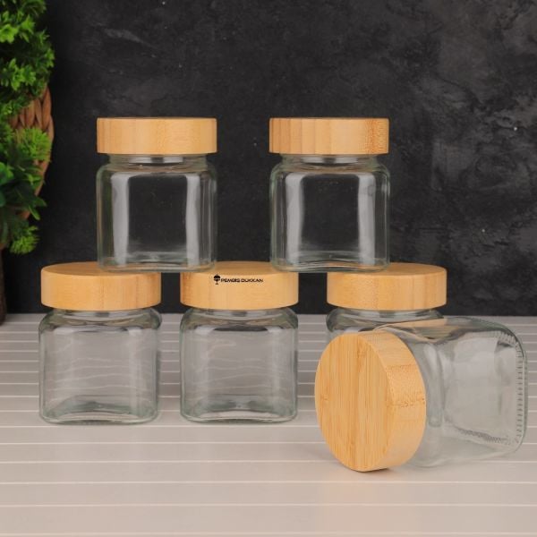 6 ADET GNL BAMBU KAPAKLI BAHARATLIK 300ML (3862)